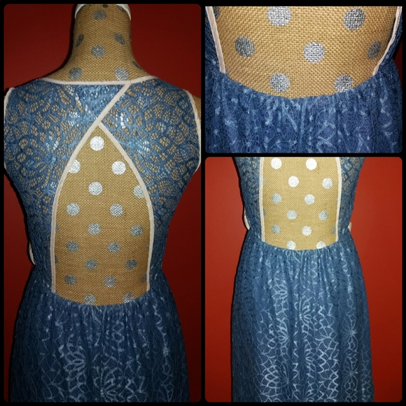 A'reve Lace Knee Length Dress - Picture 5 of 9